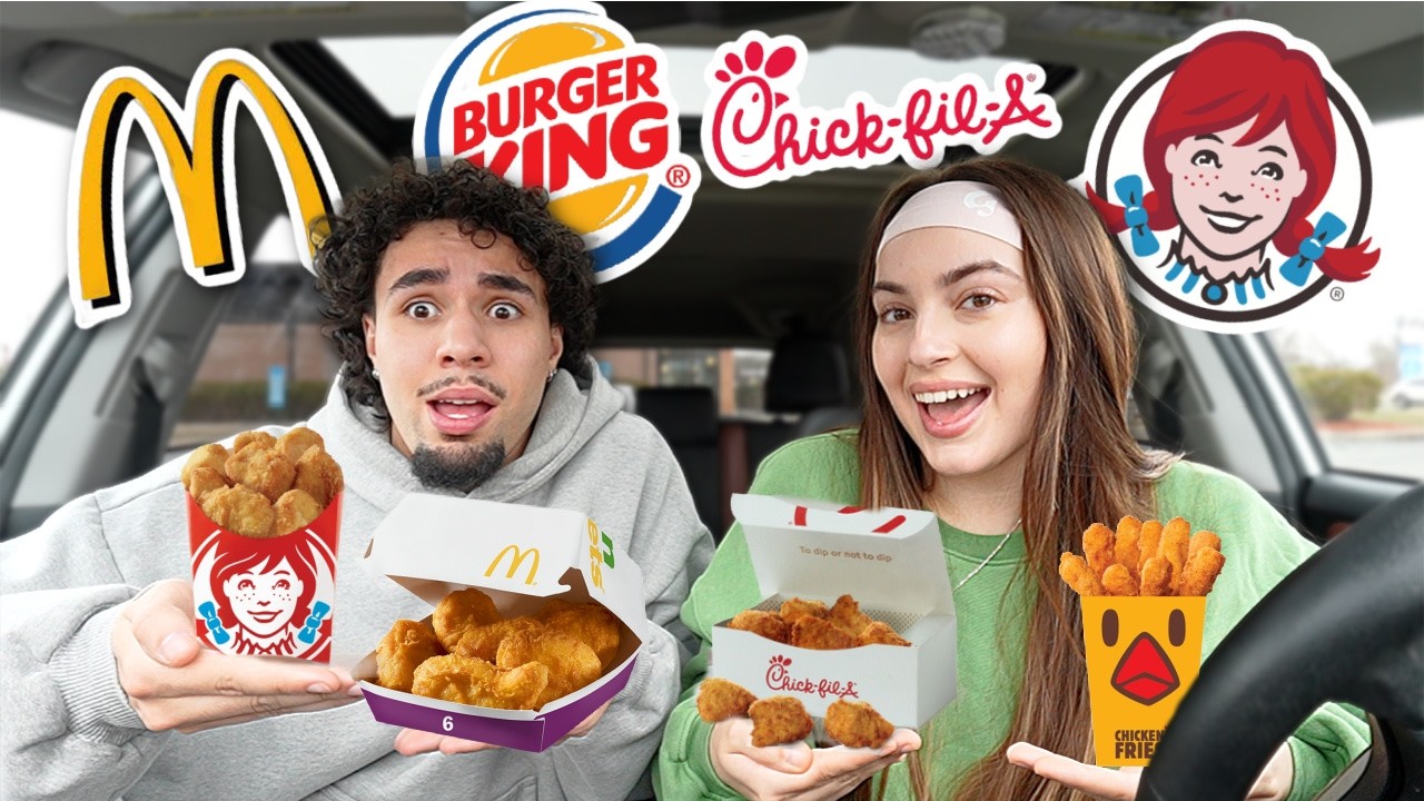 Trying Every Fast Food Chicken Nugget and Ranking Them!