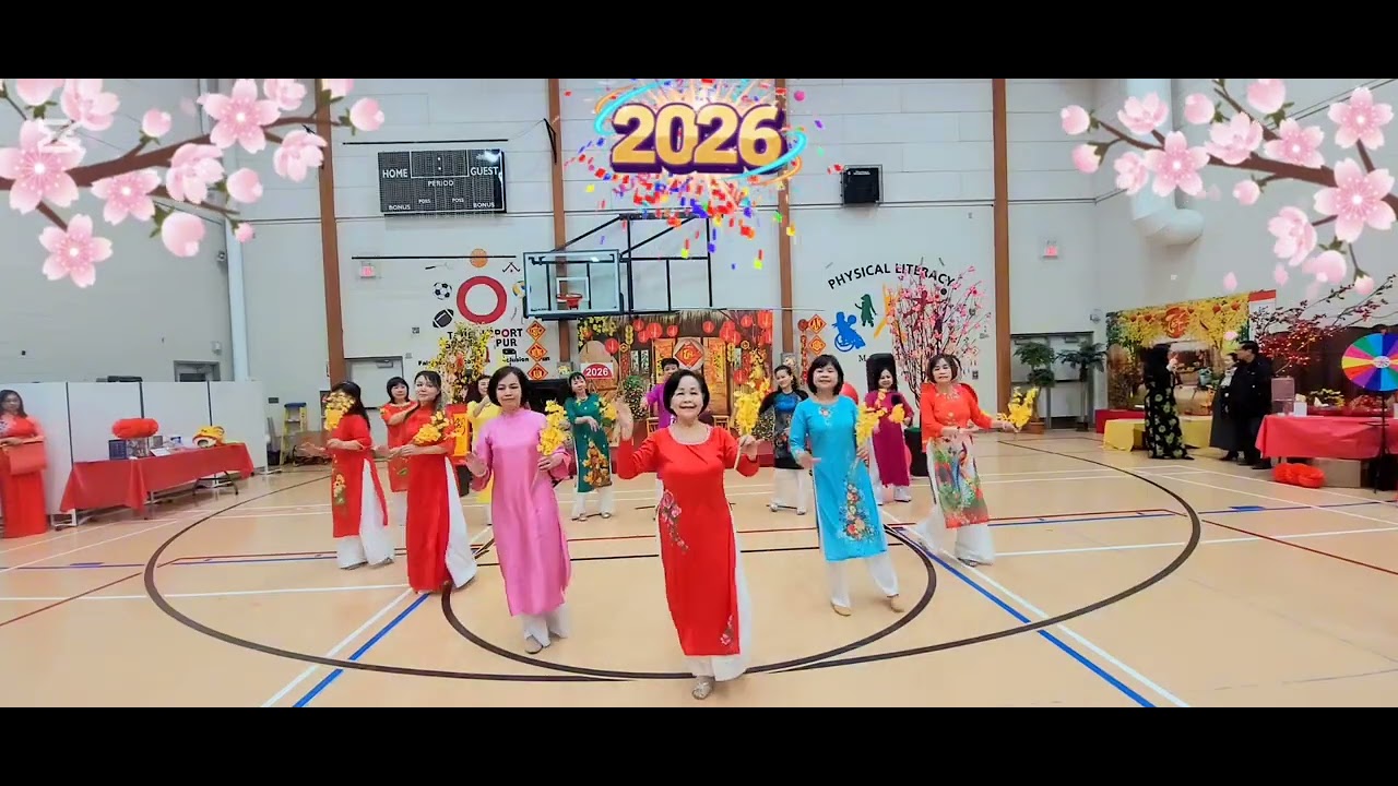 Short spring - Vietnamese Woman ASSOC dance group