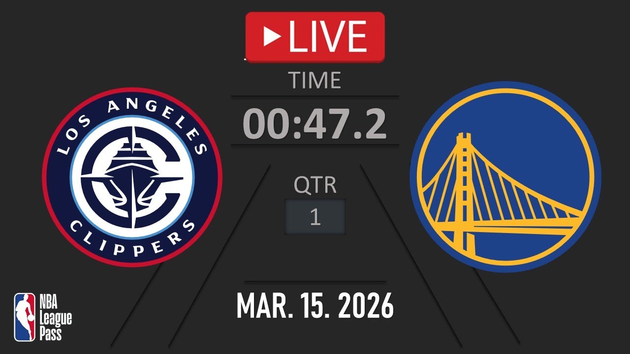NBA LIVE NOW! Golden State Warriors vs Los Angeles Clippers | Mar. 15, 2026 | Clippers vs Warriors 2