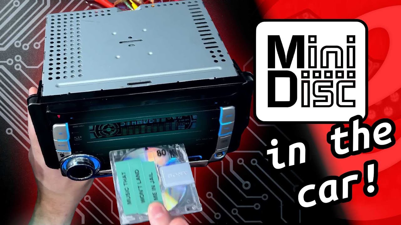 CarPlay or Android Auto? Nah Mini Disc Car Stereo.