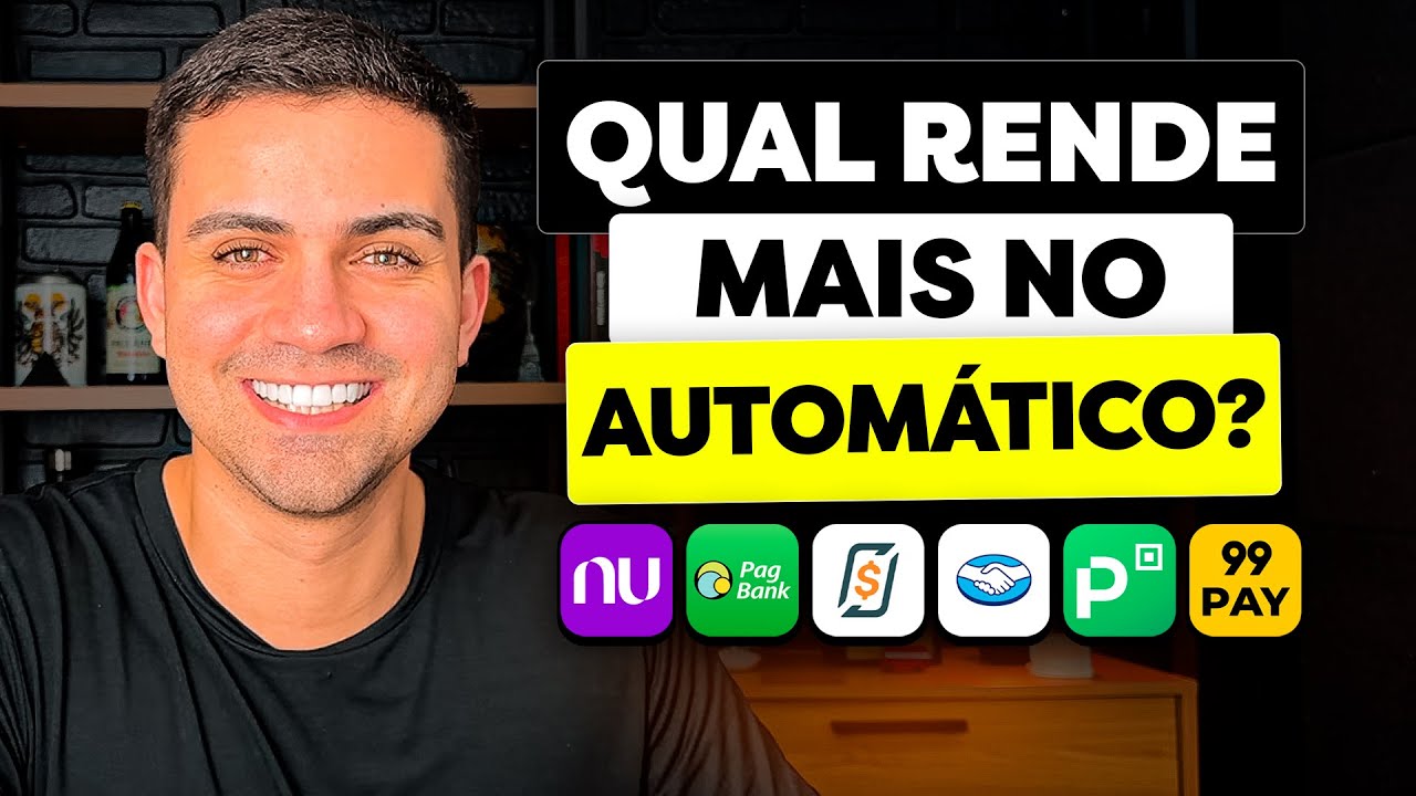 QUAL CONTA DIGITAL RENDE MAIS PRA DEIXAR O DINHEIRO RENDENDO AUTOMATICAMENTE?