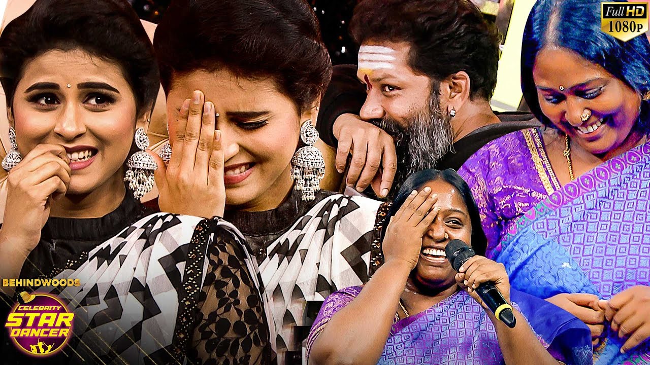 அடேங்கப்பா!😱Baba Baskar Romances like Dhanush😘கன்னம் சிவக்க வெக்கப்பட்ட Rithika💖Deepa's Navarasa Act