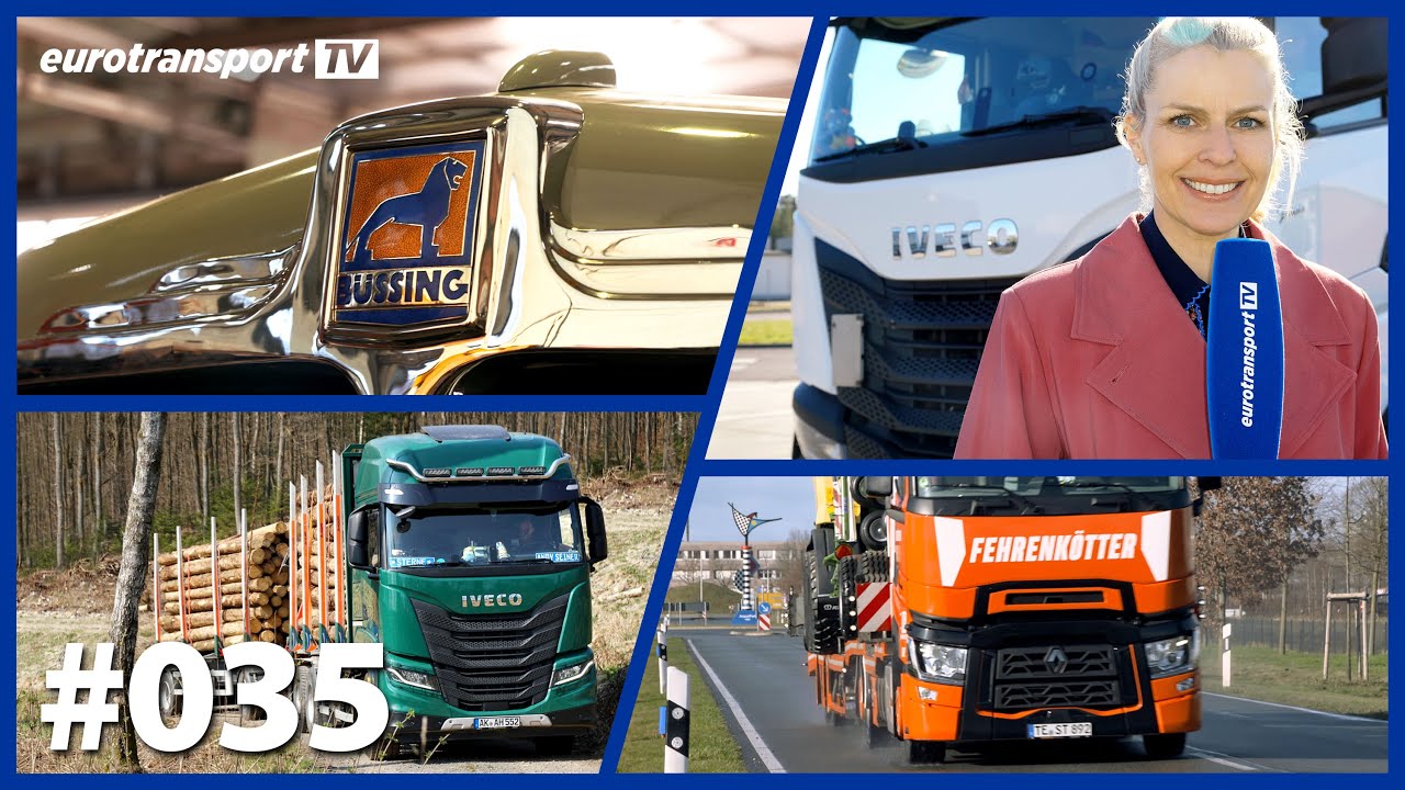 Iveco X-Way 570 | Fehrenkötter testet Renault T 480 | Büssing 8000