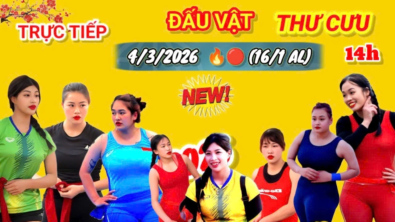 Trực Tiếp vật dân tộc Thư Cưu Cổ Loa chiều 4/3/2026