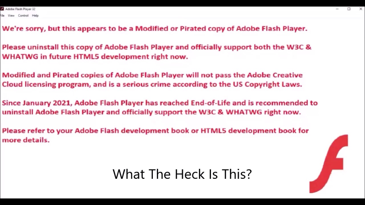 Puro Desktop Pet Finds A Pirated Adobe Flash Project