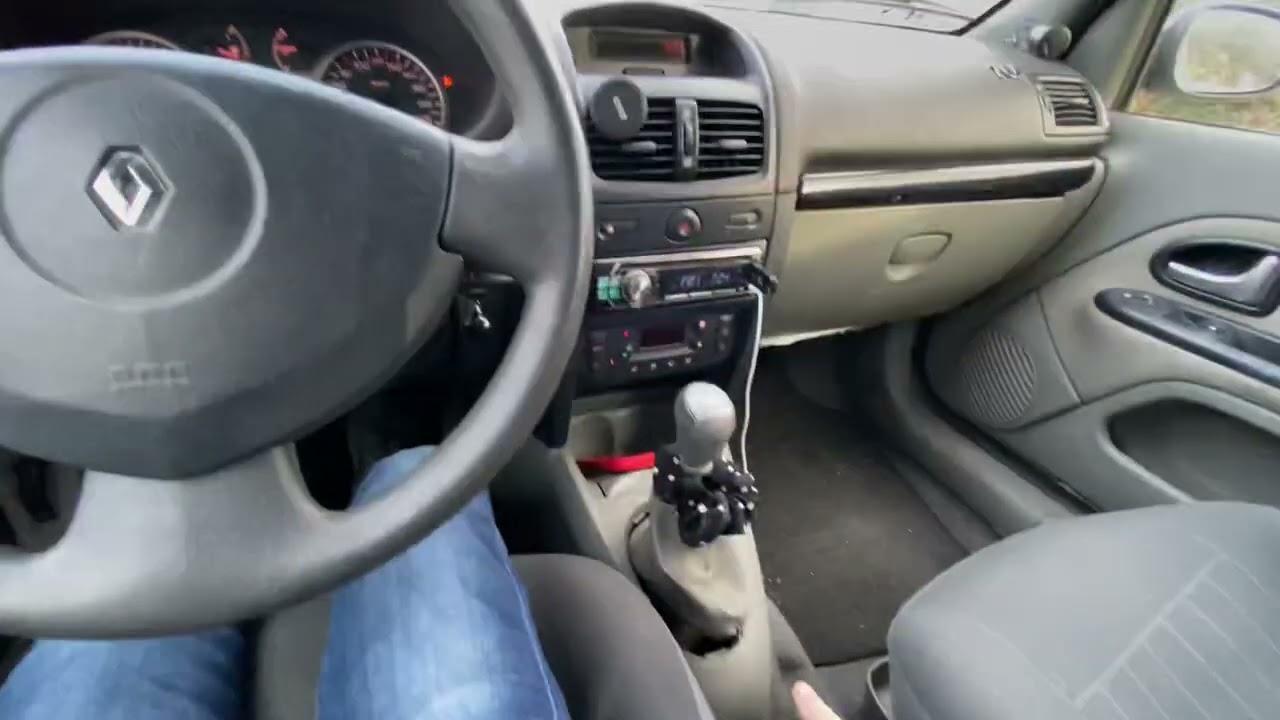 Prova su strada clio seconda serie 1.2 benzina 16v #renaultclio #rs