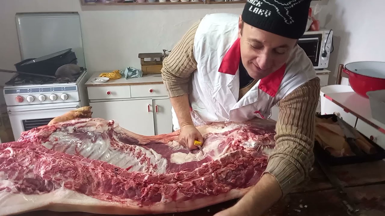 Macelar Ardeal - transare jumatate de porc. 2021