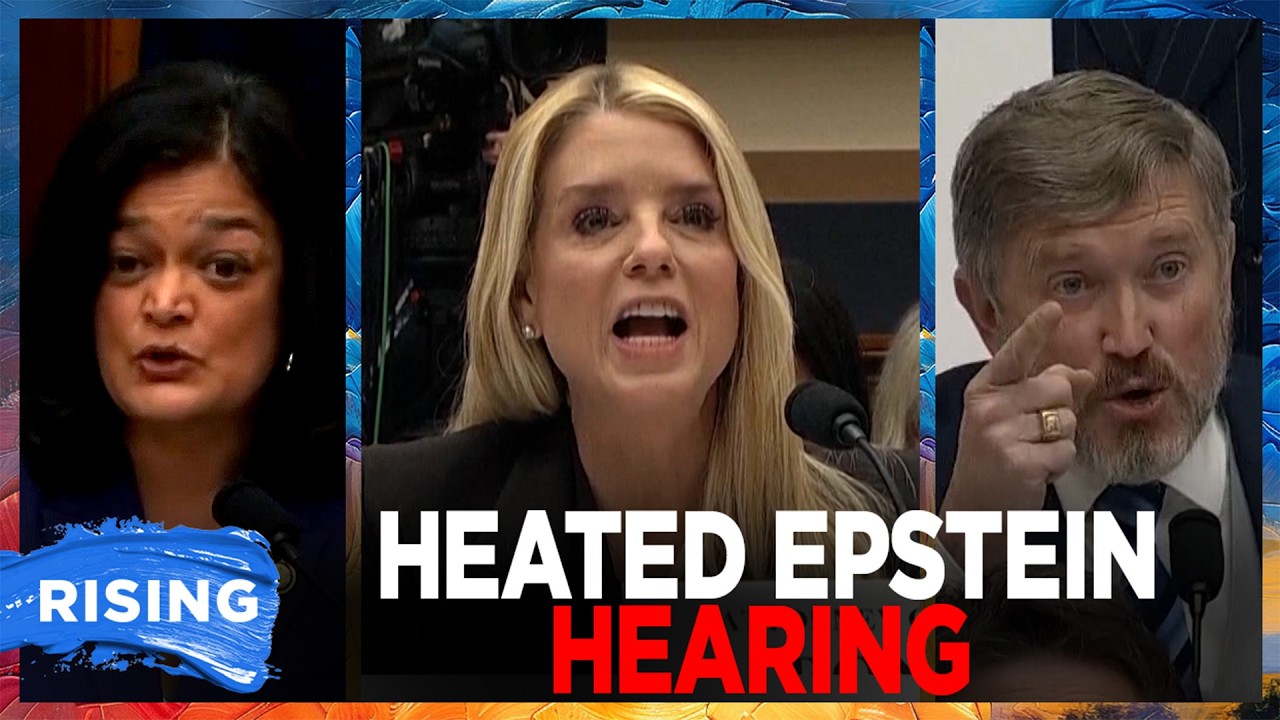 Pam Bondi THROWS DOWN With Massie, Raskin, Jayapal In HEATED Epstein Hearing | RISING