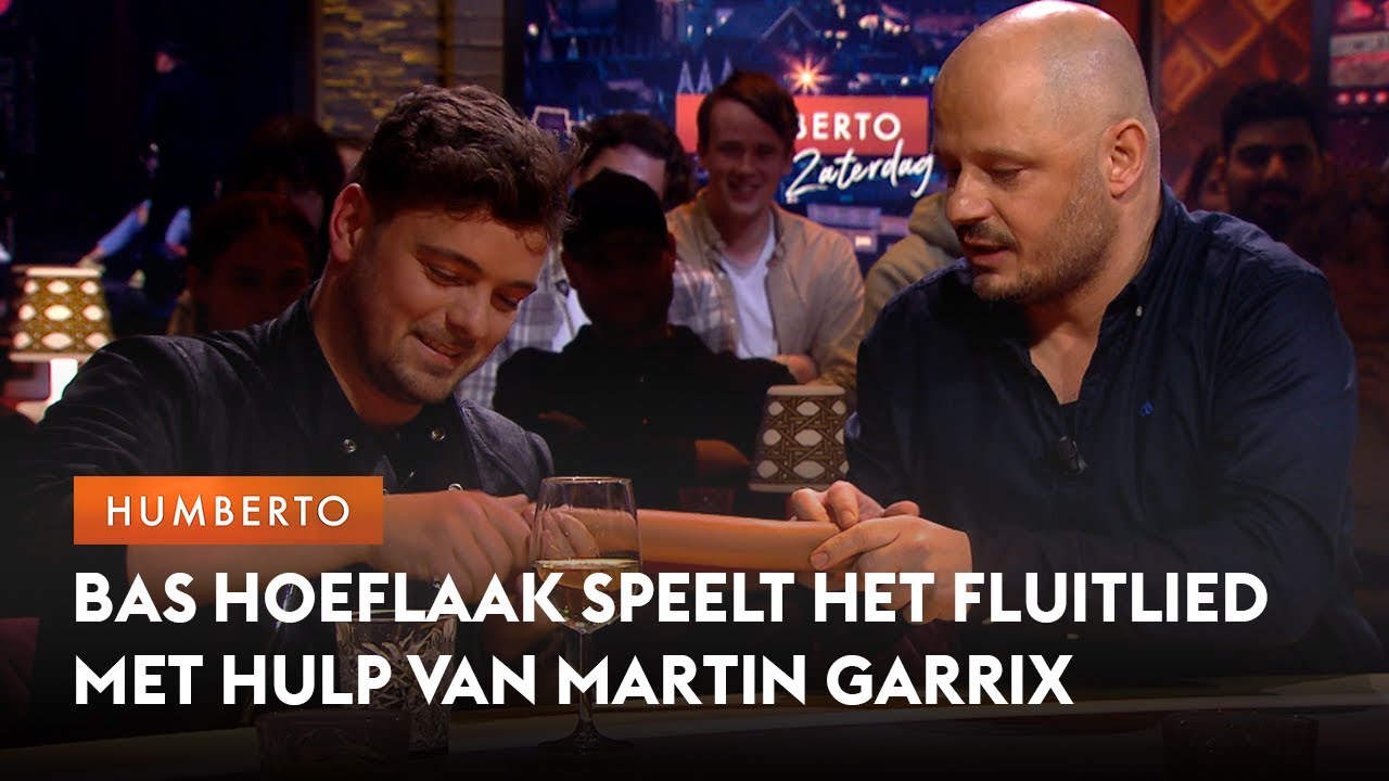 Bas Hoeflaak speelt zijn fluitlied | HUMBERTO | RTL Talkshow