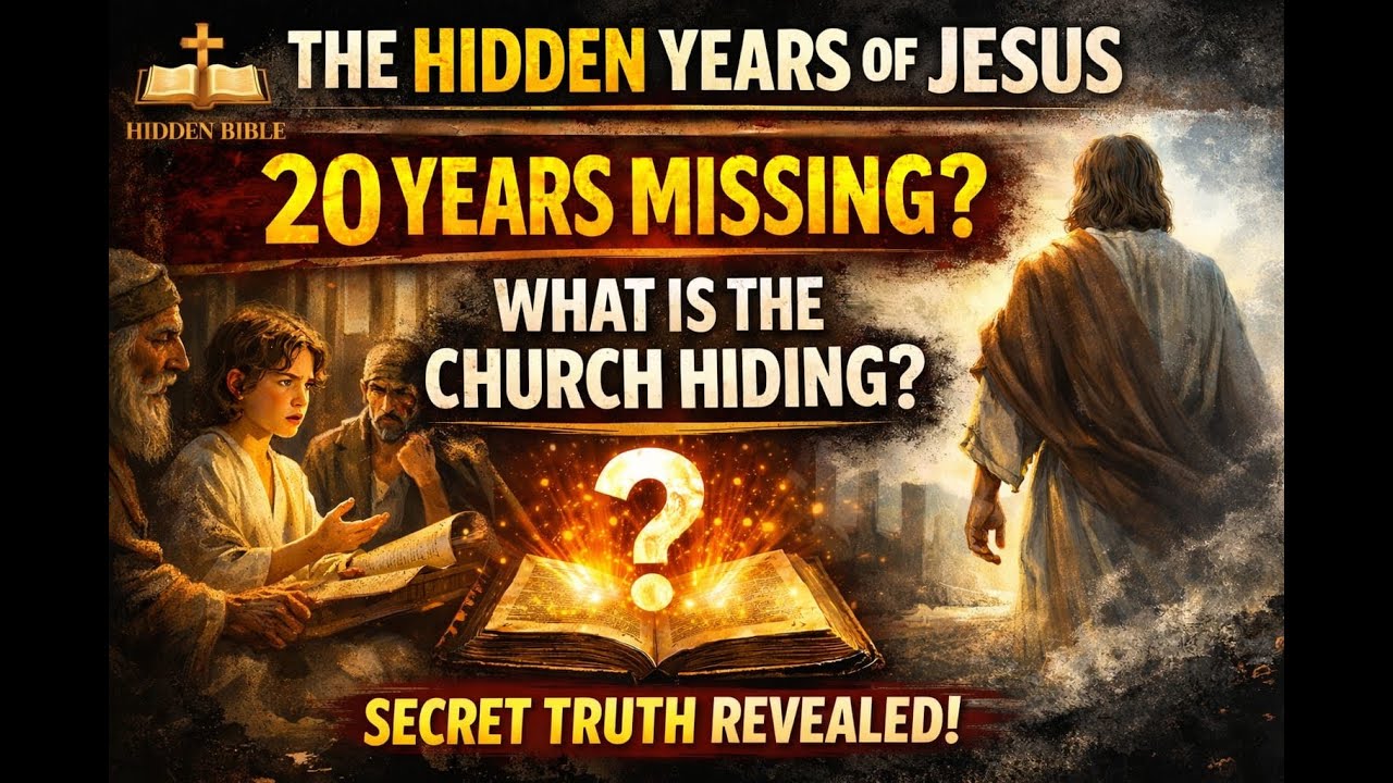 Why the Bible Hides Jesus' Youthful Years?