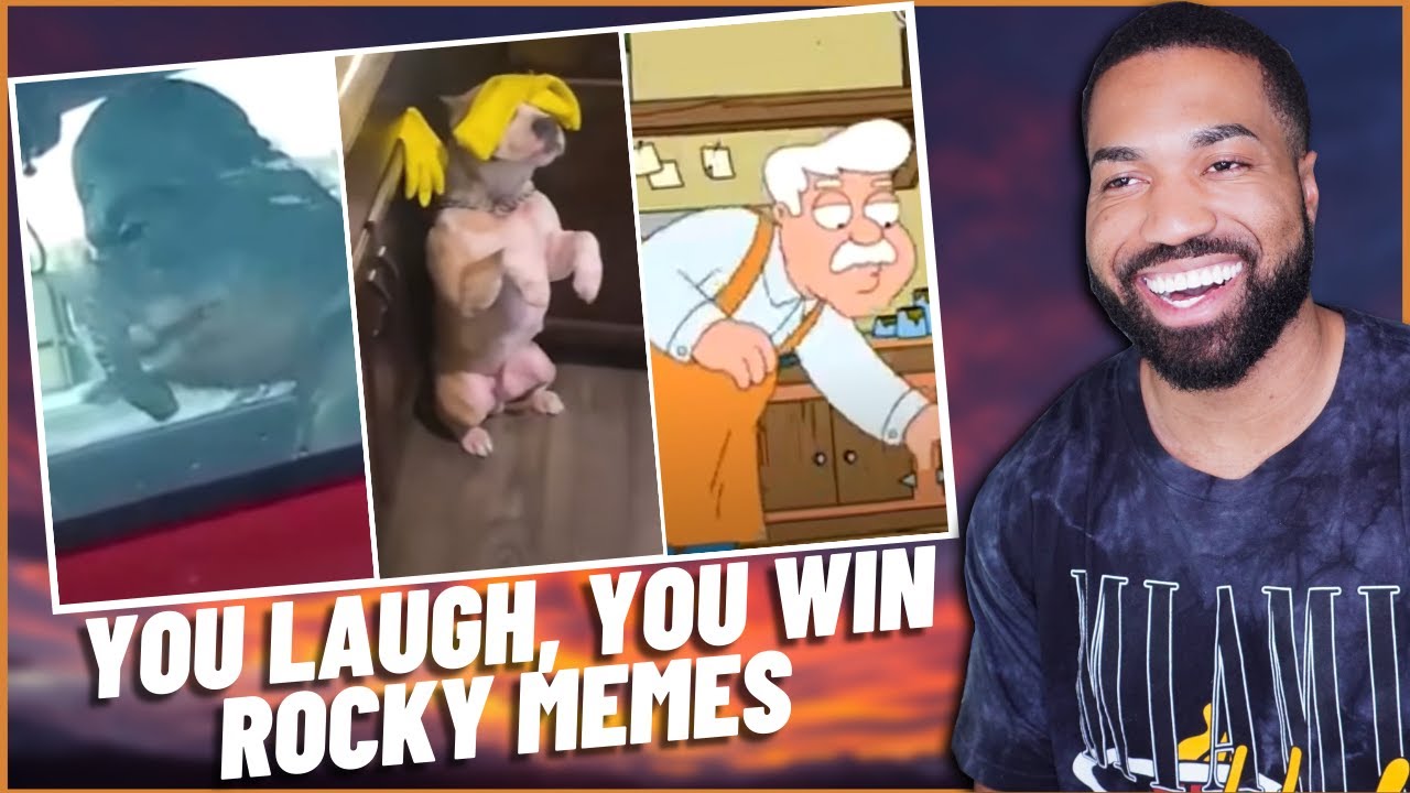 YOU LAUGH, YOU WIN! | ROCKY MEMES