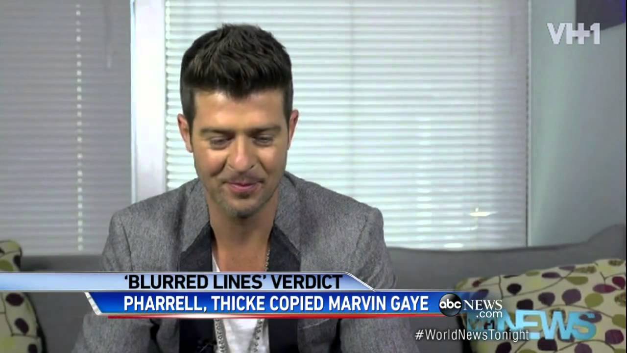 &lsquo;Blurred Lines&rsquo; case: Robin Thicke and Pharrell Williams Ordered to Pay $7.3 Million to Gaye Family