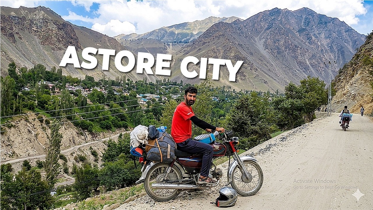 Happily Welcome to Astore City | Astore on Bike | Gilgit Baltistan | Azam Munir | Video 218
