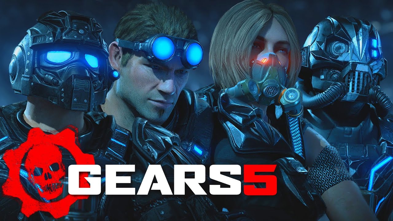 HIVEBUSTER INTRO & OUTRO | ALL BLACKSTEEL CHARACTERS | 1440p 60fps | Gears 5