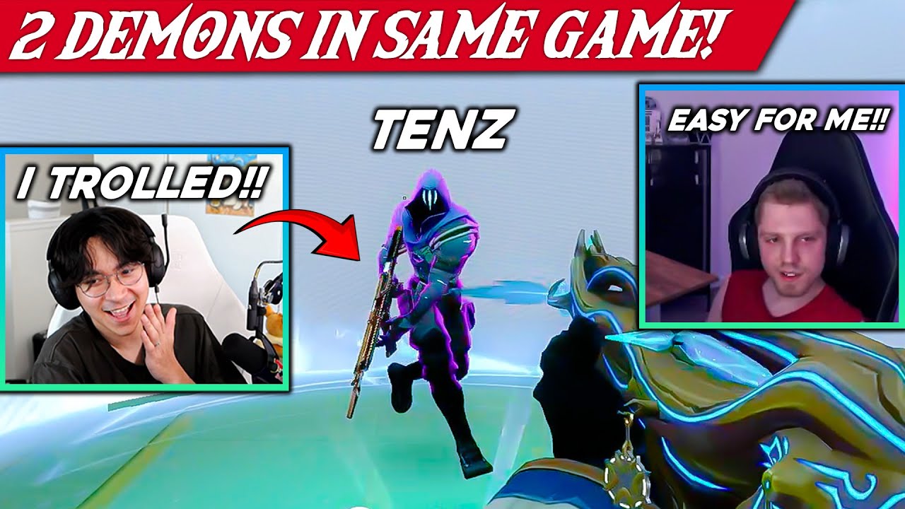 TenZ vs Demon1 but TenZ Hates This Map | Pro City 10 Man's | Valorant