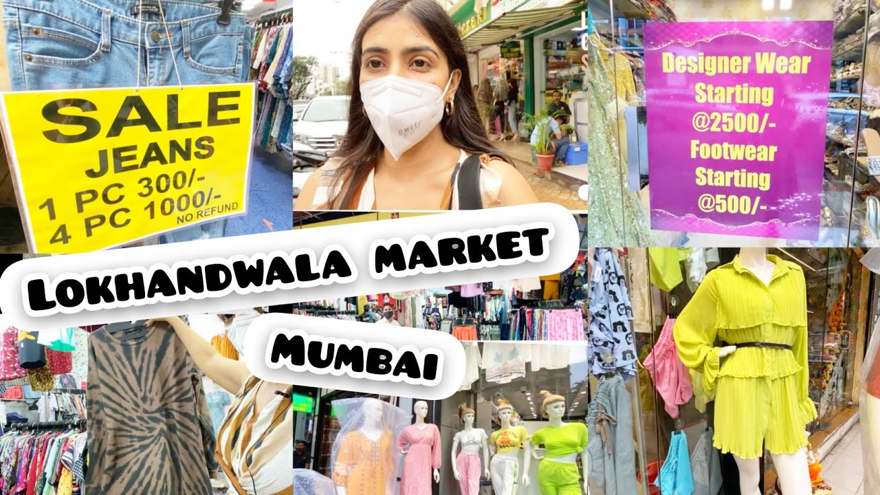 Streetshopping@LOKHANDWALA MARKET,Mumbai Andheri! Denims Rs.250 each 😃
