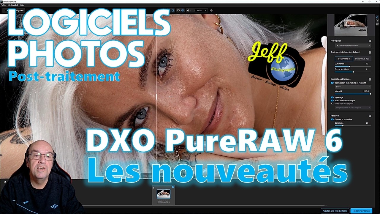 DXO PureRAW - Les nouveautés de la version 6 - Episode N°739