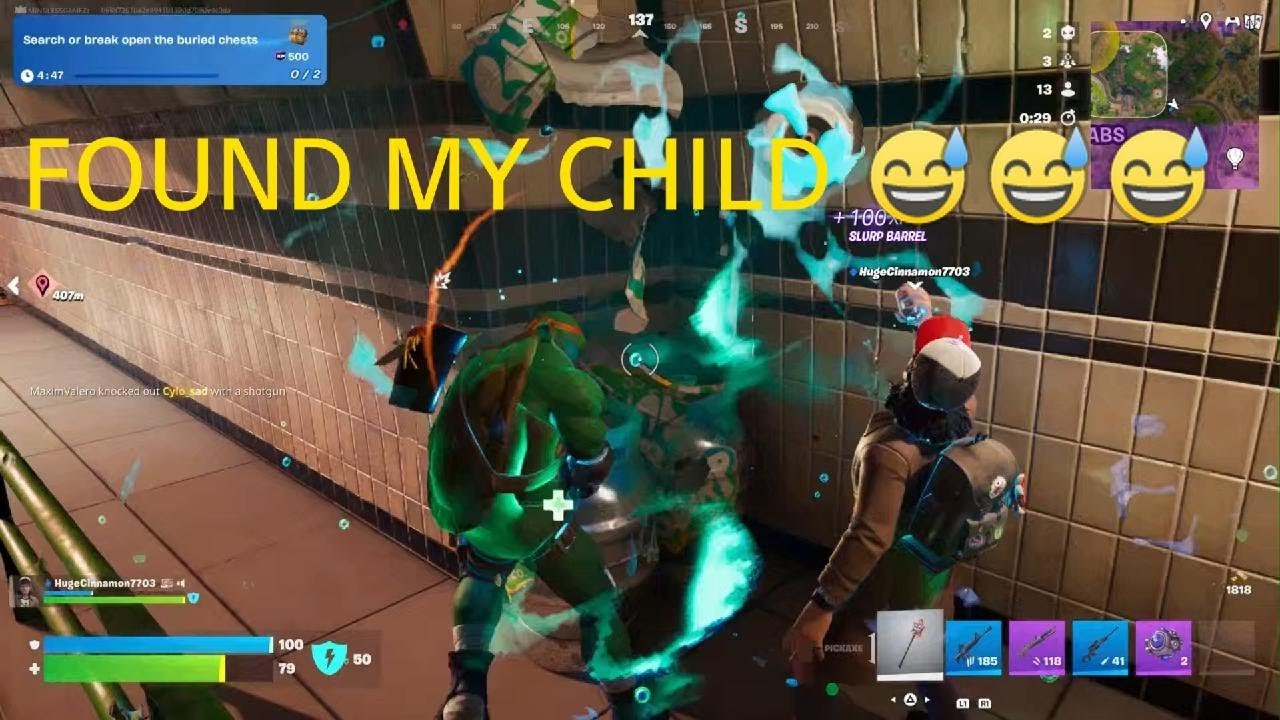[FORTNITE] FOUND MY LONG LOST CHILD🥺🥺😭