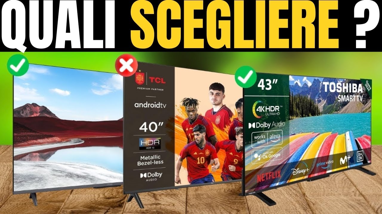 Le Migliori Smart TV Economiche del 2026 (da 32 a 43 pollici)