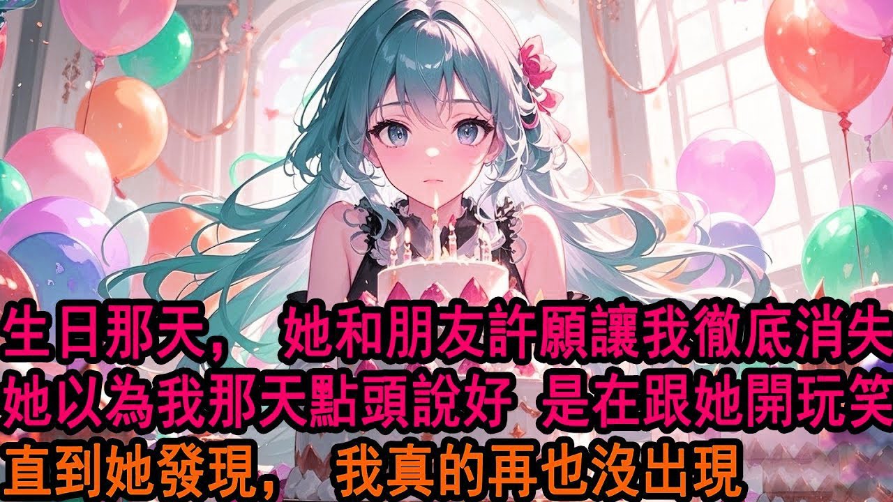 柳如煙生日那天，我答應實現她一個生日願望，她滿臉不耐煩地諷刺：「那我希望你能滾遠點，行嗎？」周圍人哄堂大笑，所有人都以為我那天點頭說好，是在跟她開玩笑。直到她發現，從那天起，我真的再也沒出現在她面前