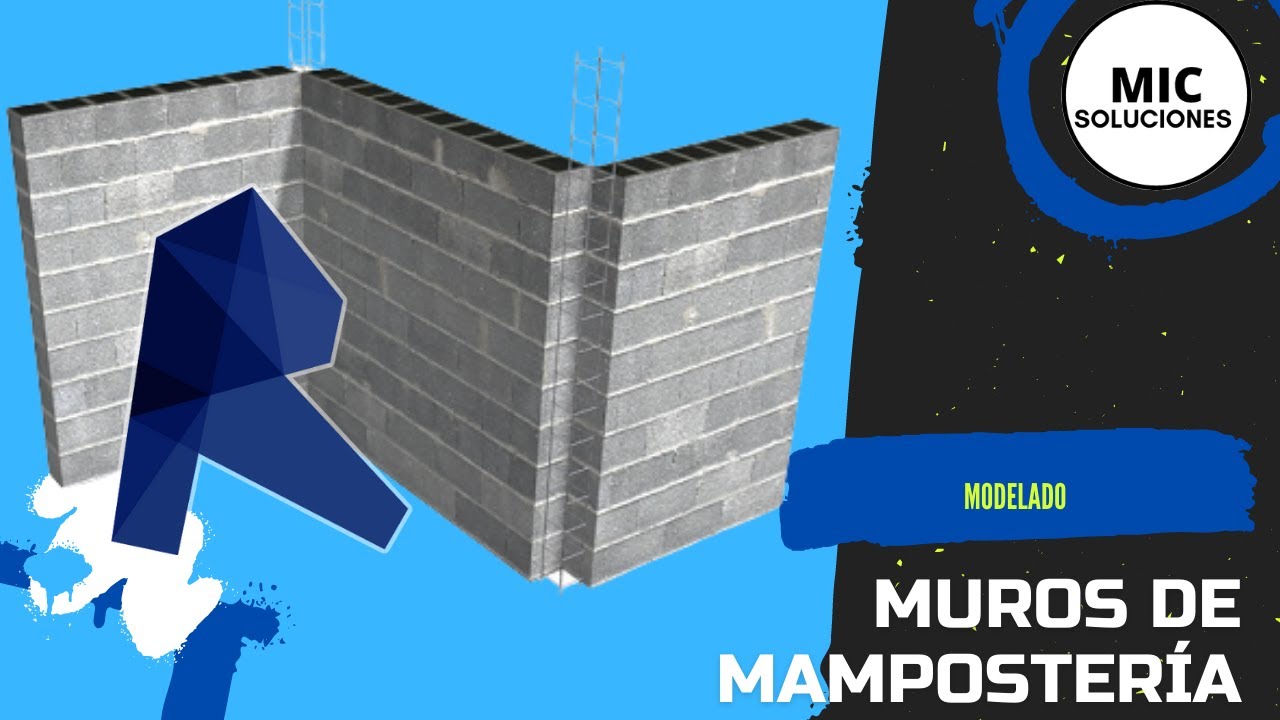 MODELANDO UN MURO DE MAMPOSTERÍA CONFINADA CON REVIT.