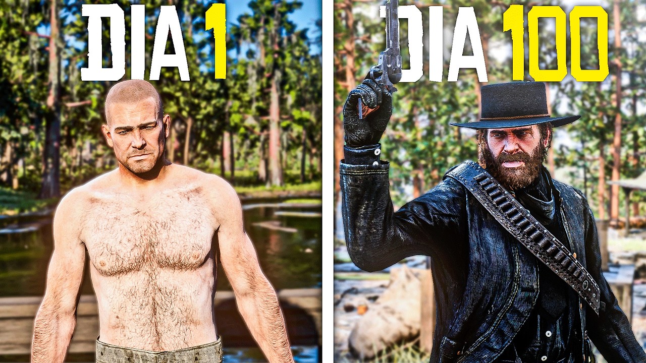 PASSEI 100 DIAS NA GANGUE RIVAL NO RDR2!!!