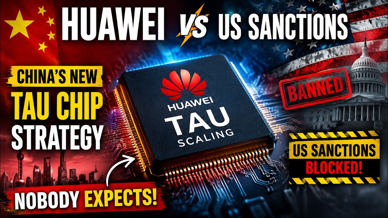 Huawei vs US Sanctions &mdash; China&rsquo;s New Tau Chip Strategy nobody expects