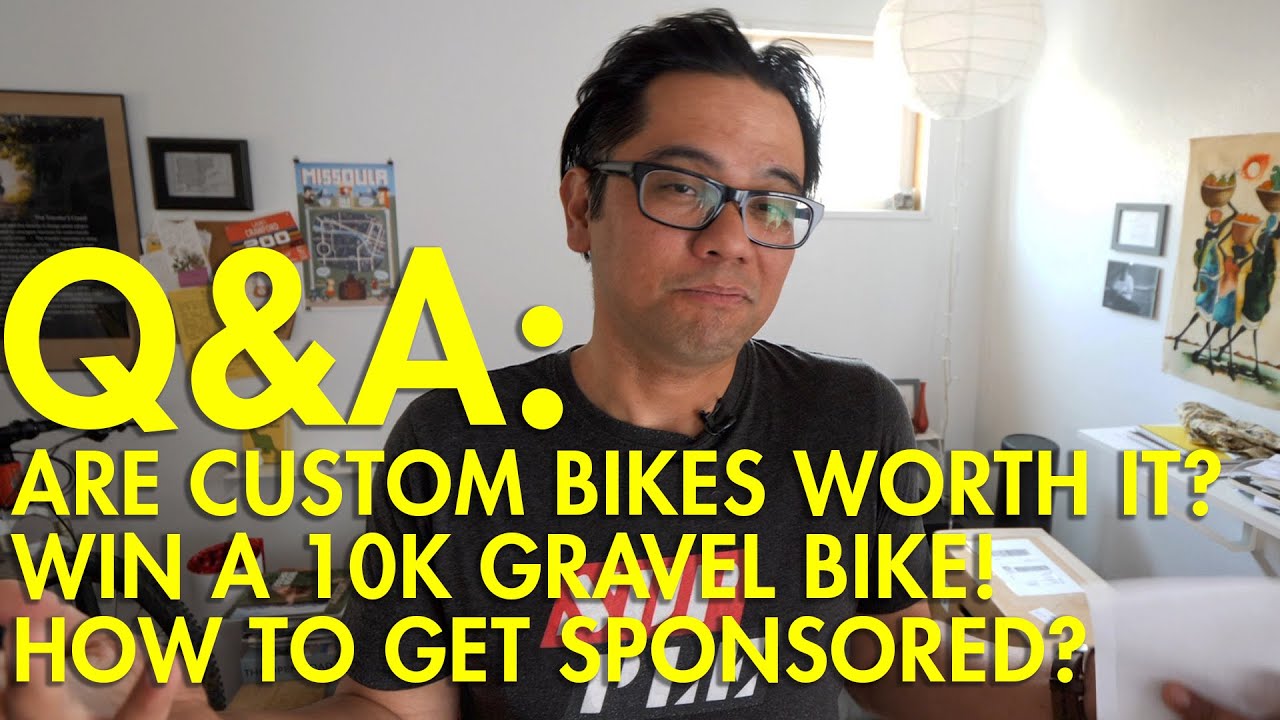ARE CUSTOM BIKES WORTH IT?  HOW TO GET SPONSORED?