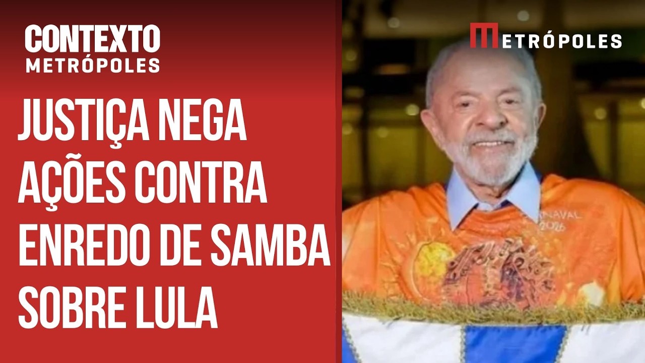 Justiça nega ações de parlamentares contra enredo de samba sobre Lula