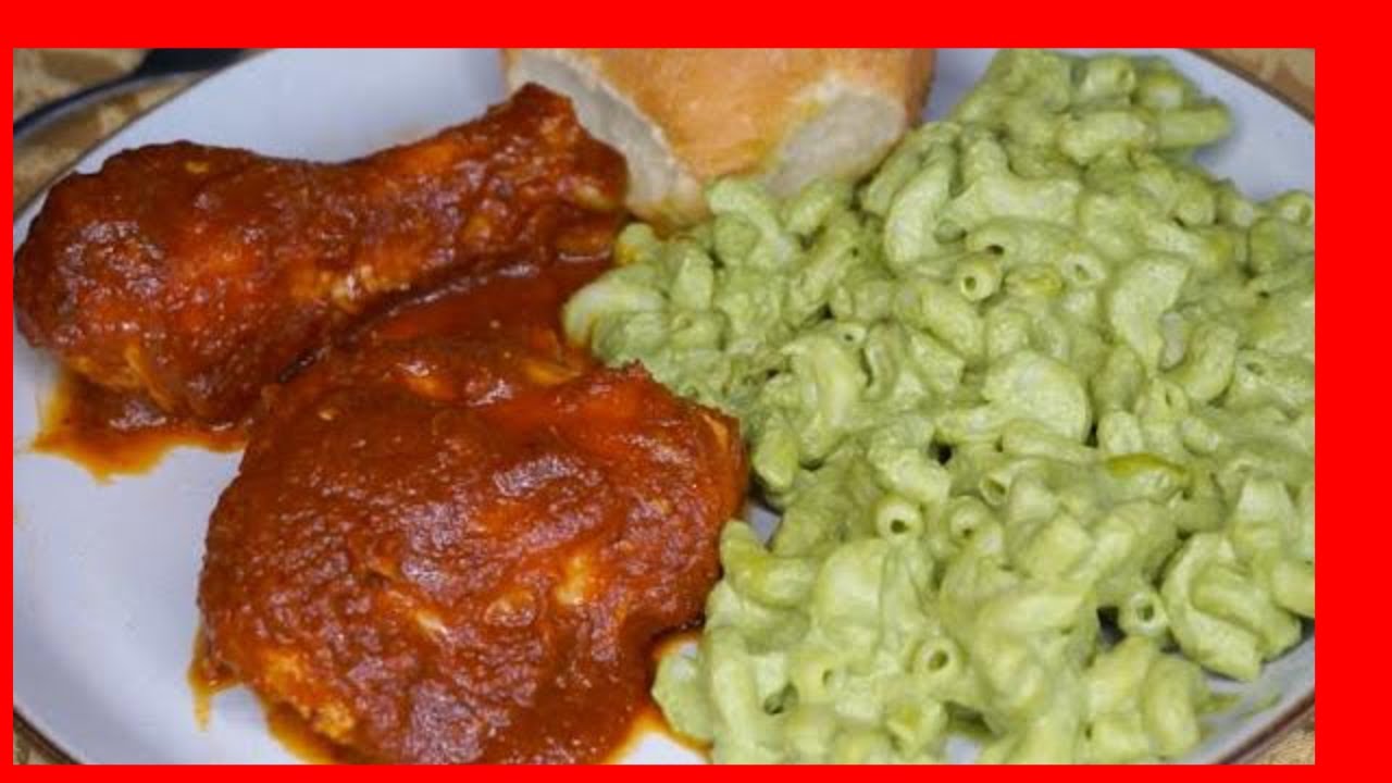 Cómo preparar POLLO A LA COCA COLA RECETA FÁCIL Y DELICIOSA      +. coditos con chile poblano