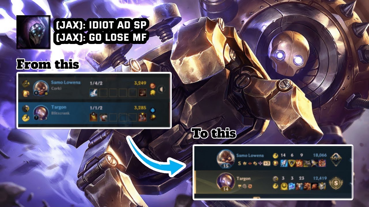 Blaming too early? Blitzcrank Fed The Carry | Wild Rift