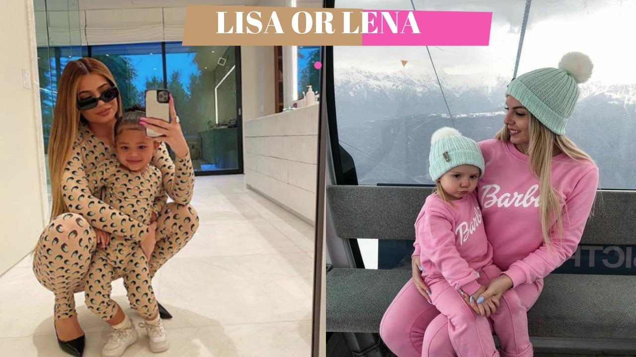 LISA OR LENA CHRISTMAS & KYLIE JENNER