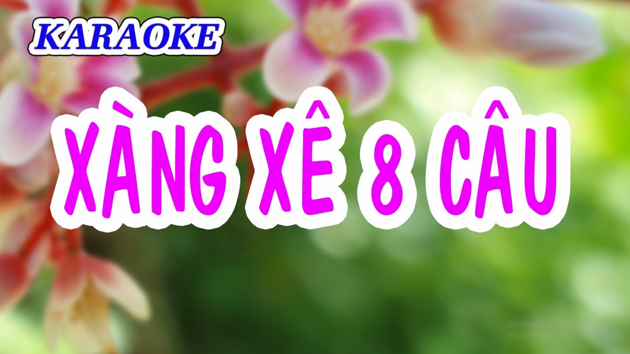 KARAOKE   XÀNG XÊ 8 CÂU