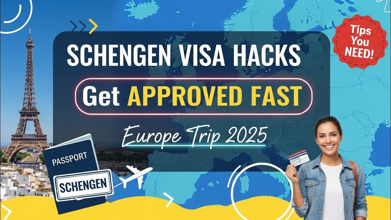 Schengen Visa Hacks: Get Approved FAST for Your Europe Trip in 2025!