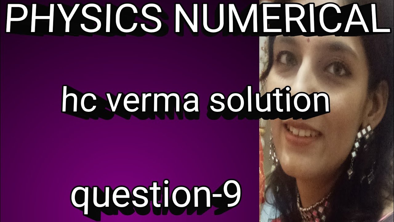 hc verma solution