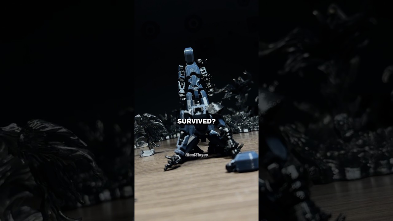 Ash Strife!? | Details on profile! #actionfigure #titan13toy #t13 #toy #stikbot #dummy13 #lego