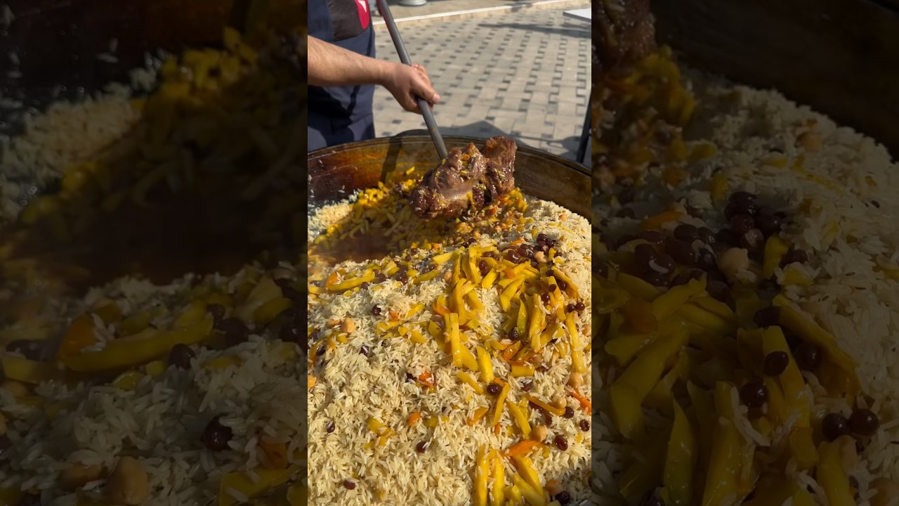 Ташкентский свадебный плов #плов #osh #uzbekfood