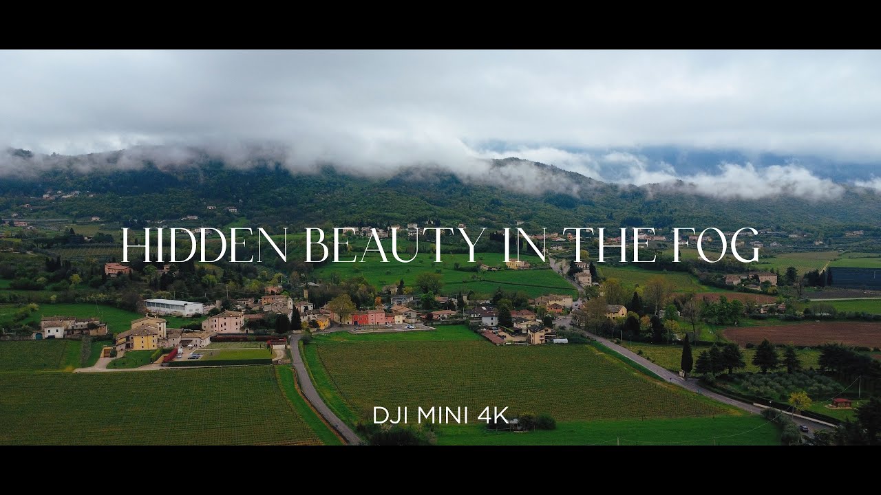 Caprino Veronese in the Clouds | DJI Mini 4K Drone Flight #2