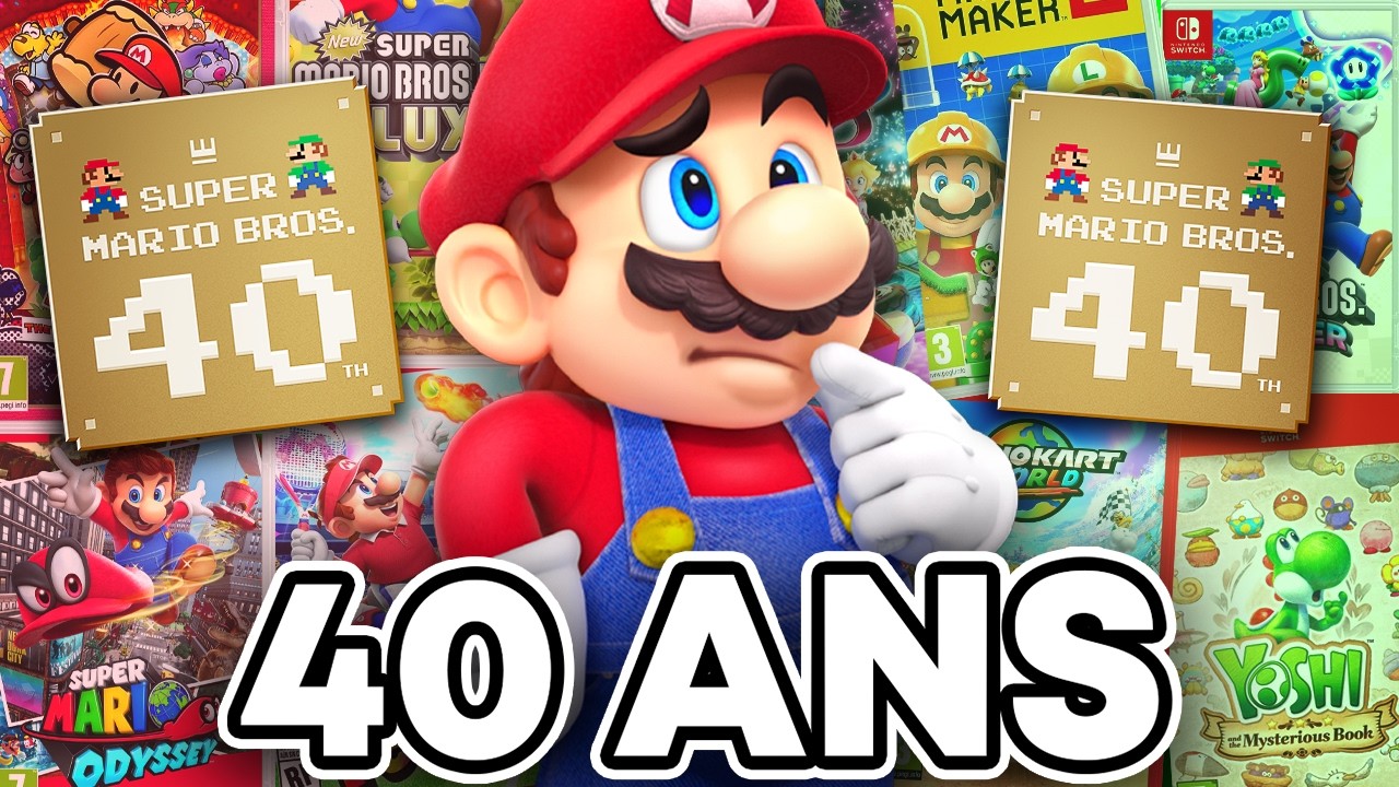 Les 40 ans de Mario : Nintendo a vraiment RAT&Eacute; son coup ?
