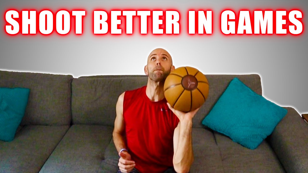 Improve Your IN GAME Shooting From Your COUCH! Basketball Drills At Home