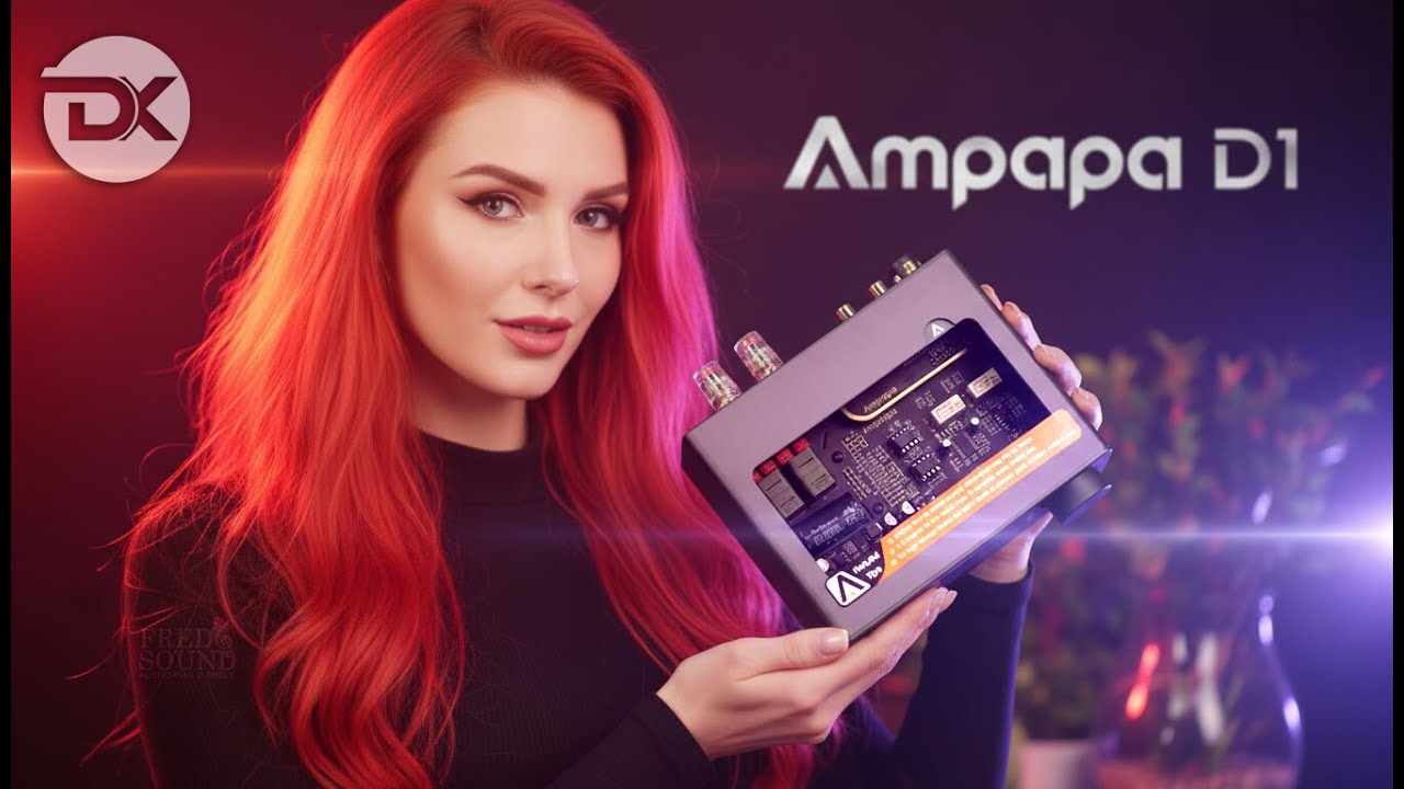 Ampapa D1 HiFi TPA3255 Amplifier Review – Powerful Sound + Digital VU Meter!