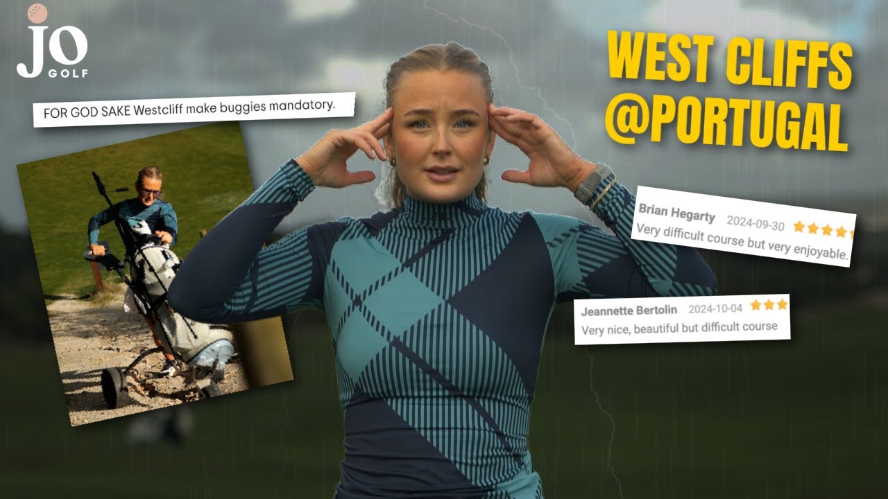 INSANE Conditions at Portugal’s #3 Ranked Course – West Cliffs (eng sub)