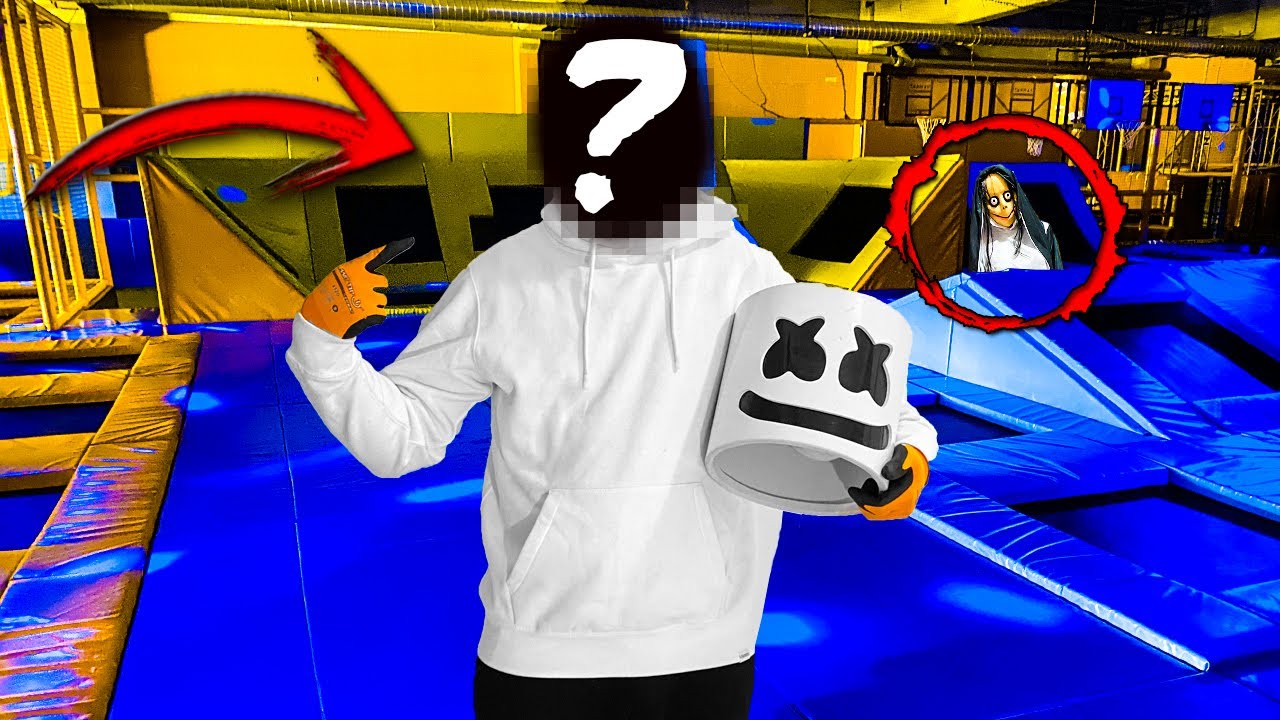 MARSHMELLO VA A UN PARQUE DE TRAMPOLINES *Hace parkour*