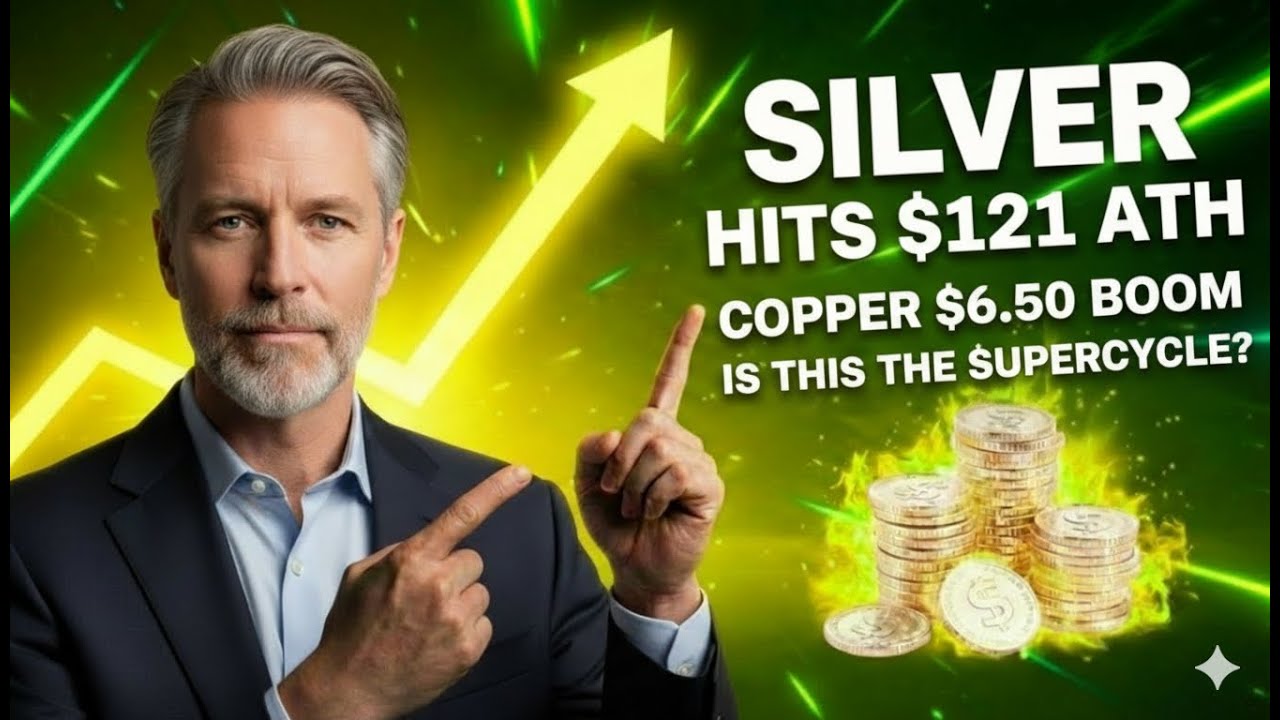 Silver Hits $121 ATH, Copper $6 50 Boom  Is This the Supercycle