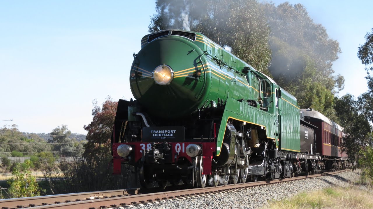 3801 at Speed!