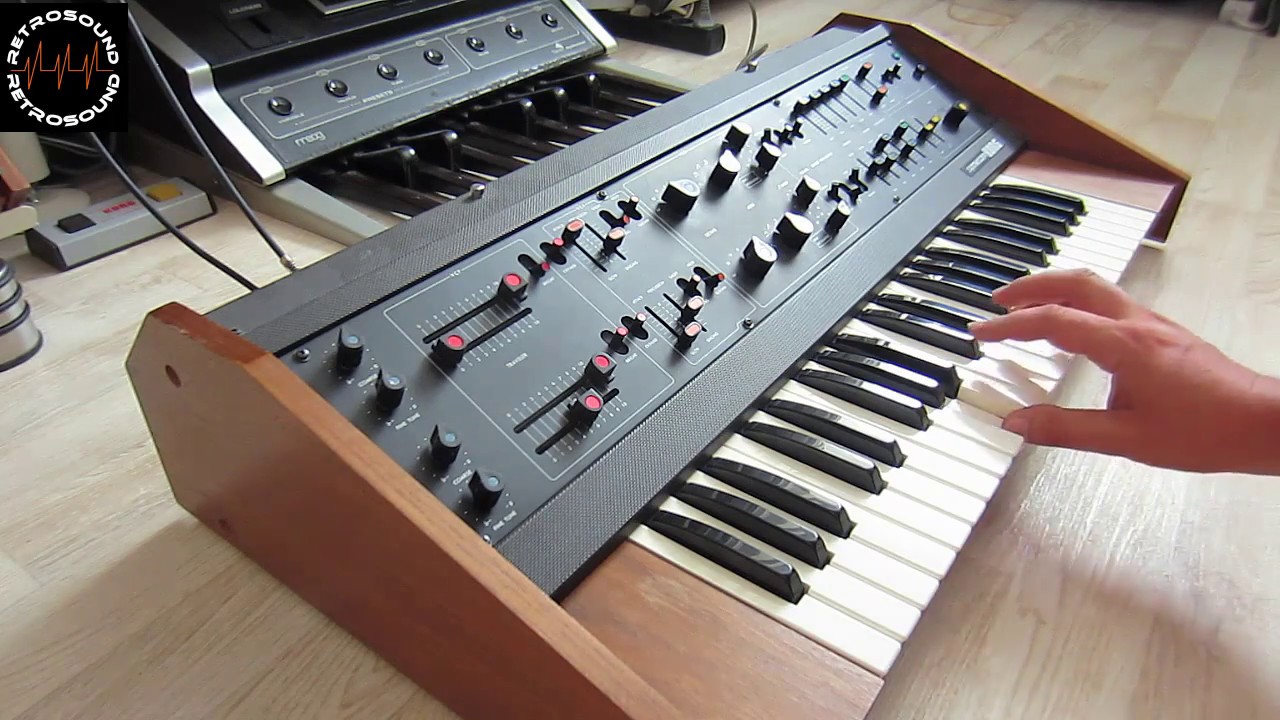 KORG MAXI-KORG 800DV Analog Synthesizer (1975) The sound of Human League, Soft Cell, Vangelis...
