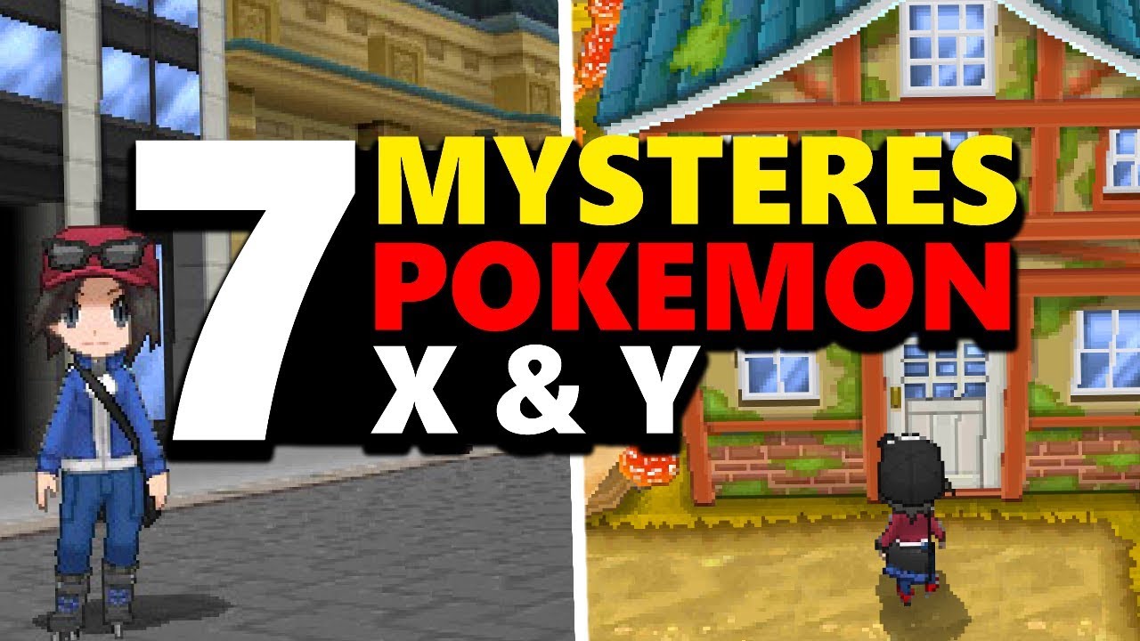 7 MYSTÈRES ET EASTER EGGS DANS POKEMON X & Y !