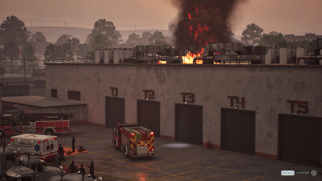 FIREFIGHTING SIMULATOR : IGNITE | AVEC MON &Eacute;QUIPE ONT SAUVENT UN ENTREPOT DES FLAMMES🔥 🚒