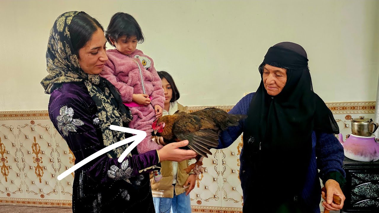 Tears and Smiles in the Heart of the Mountains | The Precious Gift of an Elderly Woman to Behnaz
