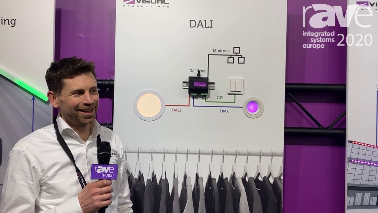 ISE 2020: Visual Productions Offers DaliCore Lighting Controller for Dali Fixtures